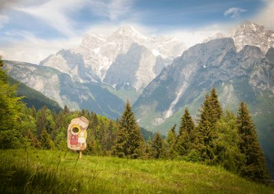parco temattico Gosaldo, Belluno, parco a tema nel bosco in legno, parco didattico